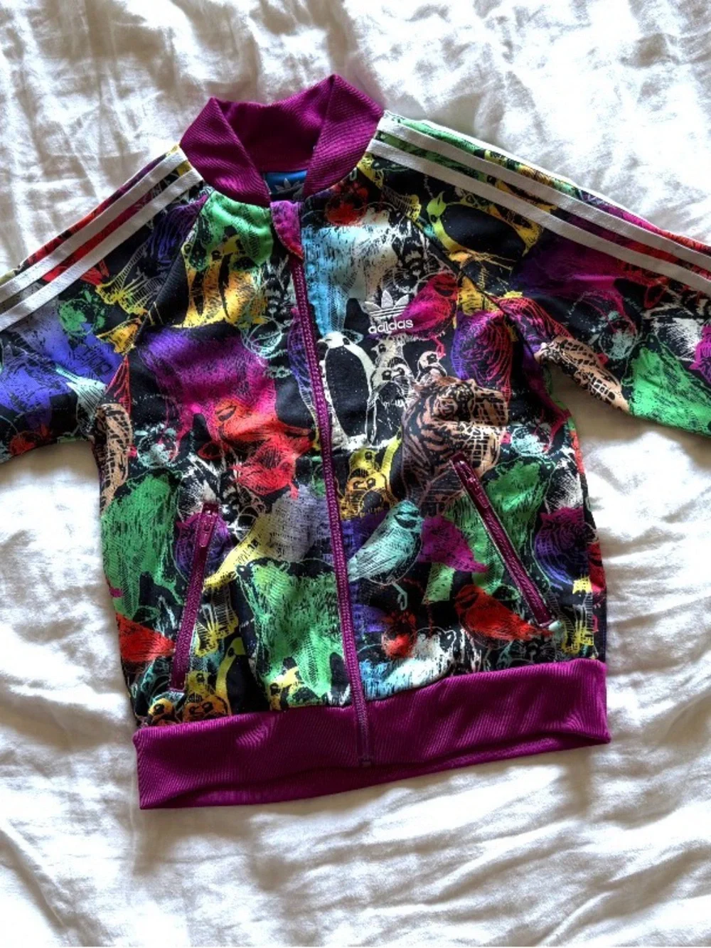 Adidas Original “Animal Superstar” Track Jacket / size 3-4